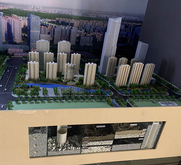 延津县建筑模型